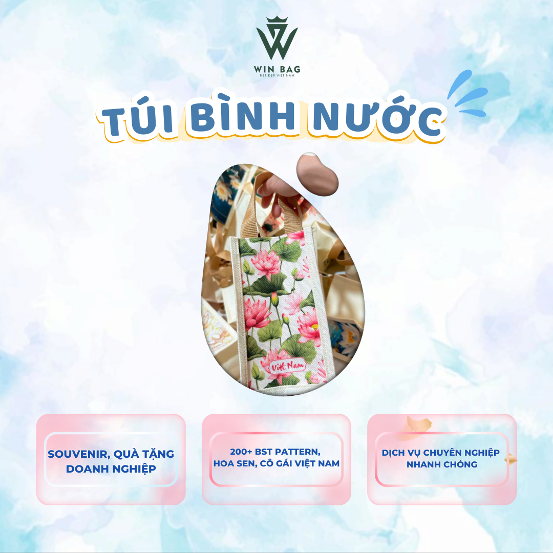 túi bình nước hoa sen winbag (1)